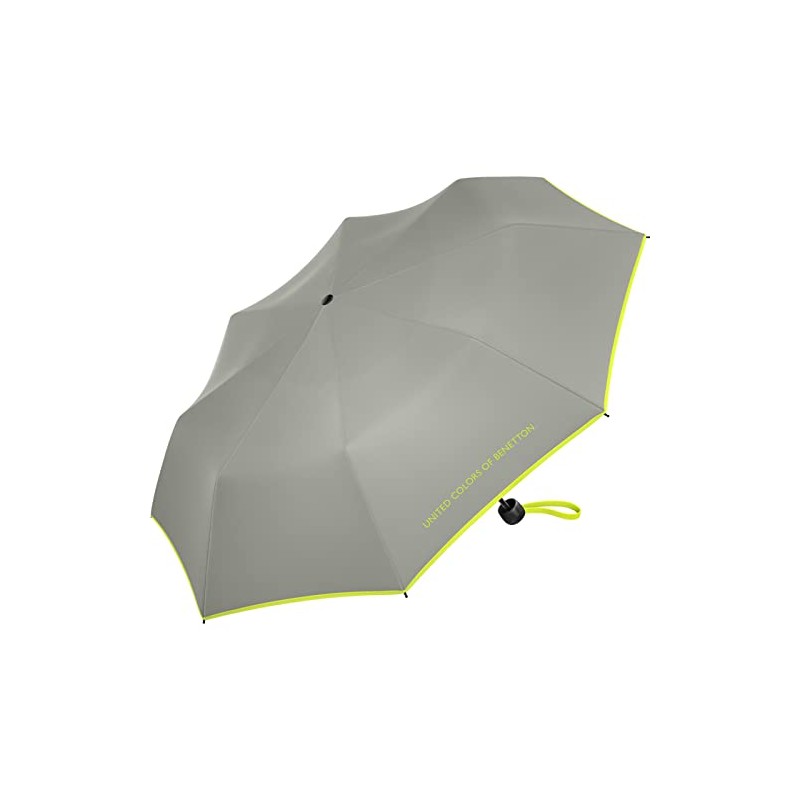 Cuatrogotas 2018 Folding Umbrella 60cm Lime Grey Green 95cm