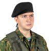 Zhehao 2 Pcs Military Beret for Men Beret Hat Adjustable