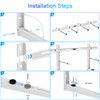 REHOYEE Mini Split Wall Mounting Bracket Heavy Duty Wall Mount