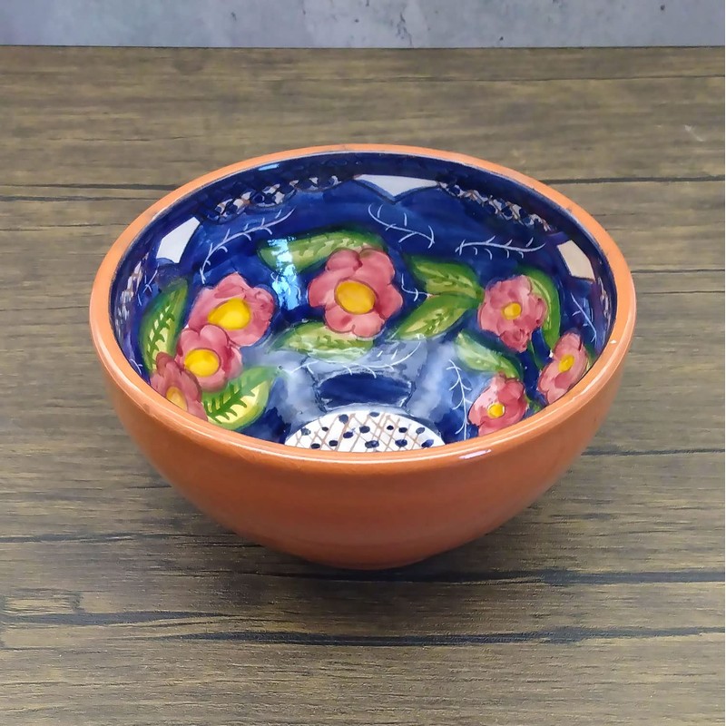Handmade Hand Painted Portuguese Pottery Soup Bowls – Set of