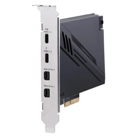 ASUSTek ThunderboltEX 4 Dual Thunderbolt 4 (USB‑C) Port DisplayPort 1.4 PCIe 3.0x4 Interface Expansion Card