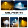 Gloppers Aluminum RV Exterior Porch Light, Dual-Color LED with Switch,