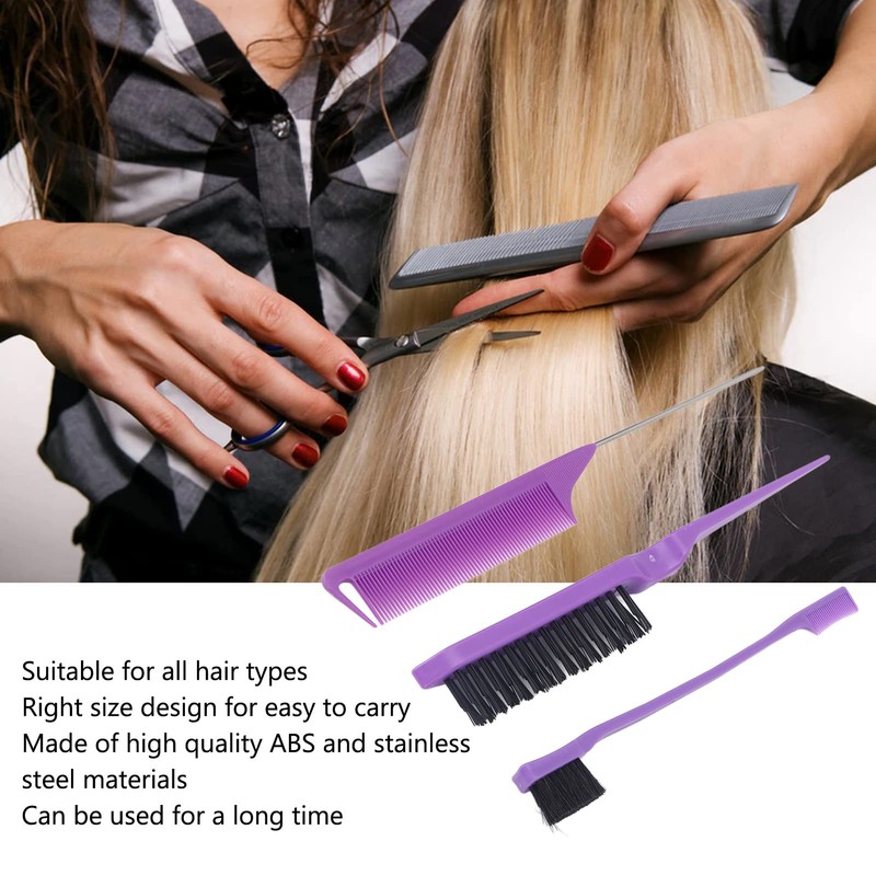 Conjunto De Peine Para TeñIr El Cabello Peine De Cola