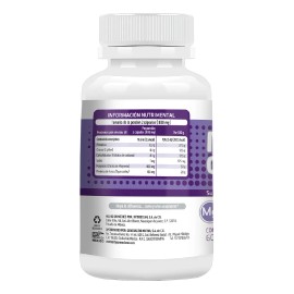 HEALTHADDICTION - Citrato de Magnesio Mag Complex, 60 Cápsulas de 400mg, Sin Gluten y Sin Azúcar, Alivia el Estreñimiento, Mejora Sueño y Relajación Muscular