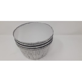 2lb Aluminium Foil Pudding / Pie Dish with Lids 932cc 20pk