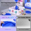 LET'S RESIN Silicone Mold Making Kit 30A,160oz/10Lbs Durable Mold Making