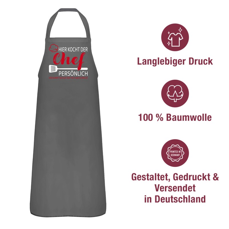 Shirtracer - Apron - Cooking Apron - Men's 1 -