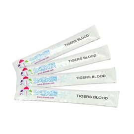 Snowie Originals - Original Flavor Powders , Just Add Water & Sugar Shaved Ice Flavor Syrup (Tiger's Blood)