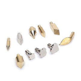 YIHUA Replacement Pyrography Tips (Solid Tip Type) for YIHUA 939D-II YIHUA 930-IV and YIHUA 939D-VII Wood Burning Pyrography Kit