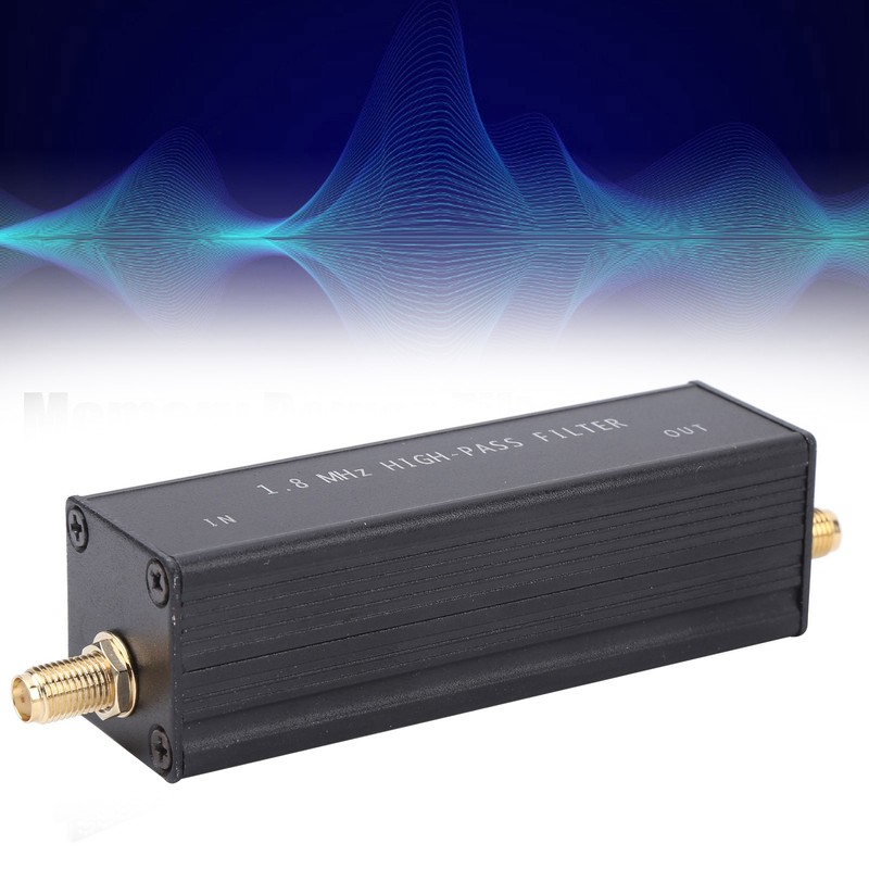 HighPass Filter for Receivers Weaken Low Frequency Signals Radio Equipment