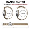 BISONSTRAP 18mm, 20mm, 22mm Nylon Watch Band Pull-through One-piece Watch
