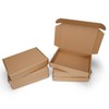 Serwrsw 11x8x2 Shipping Boxes Set of 6, Small Cardboard Boxes