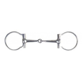 HKM Texas Western D Ring Snaffle Single-Jointed