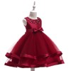 Flower Girls Wedding Pageant Babies Birthday Party Frock Child Christmas