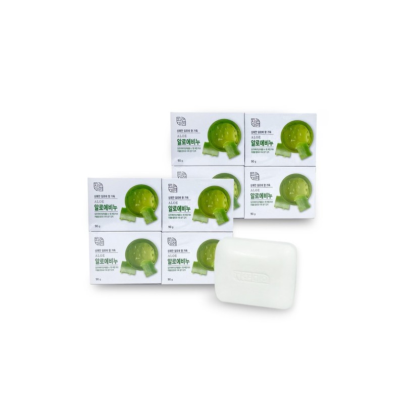 Mugunghwa Natural Beauty Soap Aloe 90g x 4 Pack -