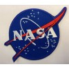 Unknown Factory NASA Space Royal Blue Hook & Loop Patch