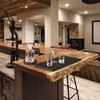 4 Portavasos para Mesa+2 Tapete para Barra de Bar, Alfombrilla