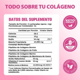 Péptidos Multicolágeno Windboss Colágeno Hidrolizado En Po