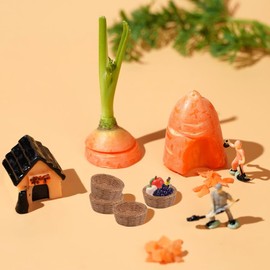 LUEYAO Mini Hand Basket, Mini Miscellaneous Flower Baskets for Home Decor Kitchen Suspension Deposit Shop 12pcs