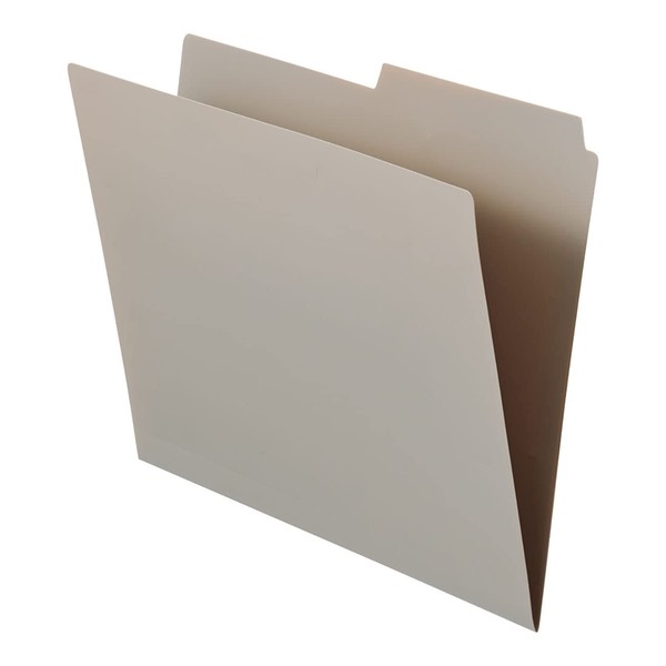 Lihit Lab Roomy F292-27 Individual Folders, A4, Gray, 3 Sheets