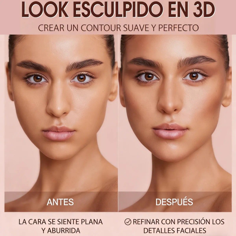 Lápiz Corrector Facial Para Contorno Rostro Contour Stick