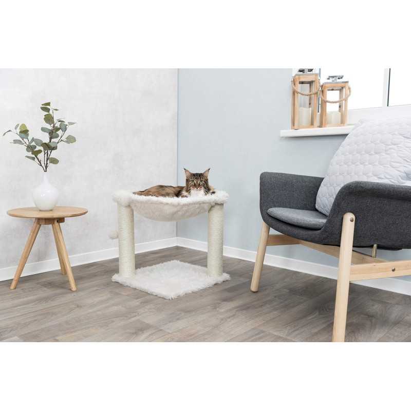 TRIXIE Baza Scratching Post with Hammock | 18" Base