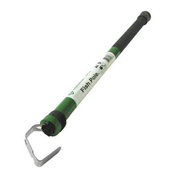 Greenlee FP18 18' Collapsible Wire Pushing and Pulling Fish Pole with Velcro Strap