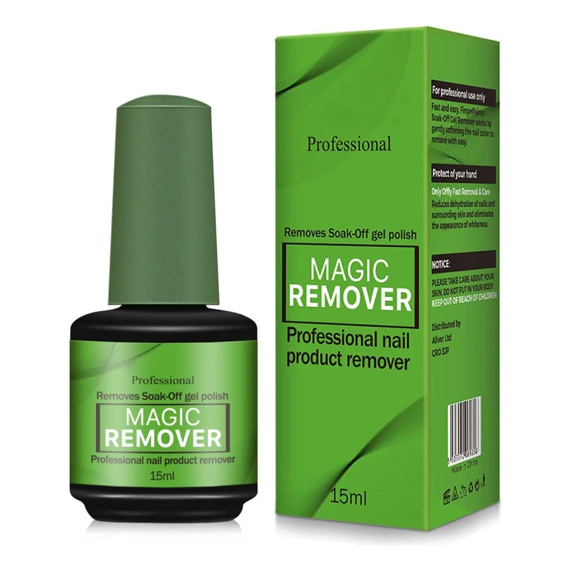 Aliver Remover Gel - Quita Gelish Gel Acrilico , 15ml