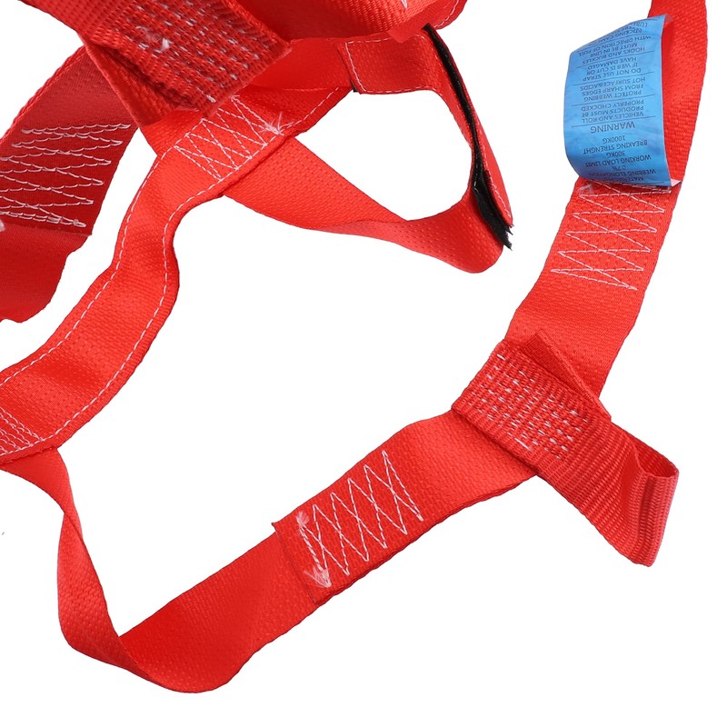 X AUTOHAUX 1 Set Front Rear Wheel Transport Tie Down