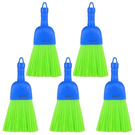 5 Pcs Polyfiber Handheld Brush – Durable Whisk Broom for Indoor & Outdoor Cleaning Compact, Hang Hole for Easy Storage – Ideal for Cars, Floors, Porches, and More