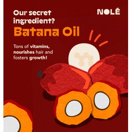 NOLÉ CARE Chamomile Conditioner Bar with Batana Oil - Rice Protein Conditioner Bar, Gentle Care for Blondes, Silky Hair, Plastic-Free, 2.12 oz Bar