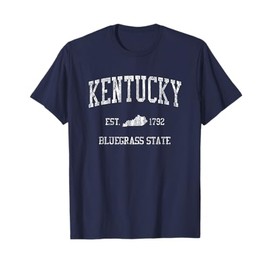 Kentucky T-Shirt Vintage Sports Design Kentuckian KY Tee T-Shirt