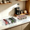 Aserelix Tea Bag Organizer, 2 Pcs Clear Tea Organizers, Acrylic