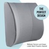 DMI Lumbar Support Pillow for Chair to Assist with Back