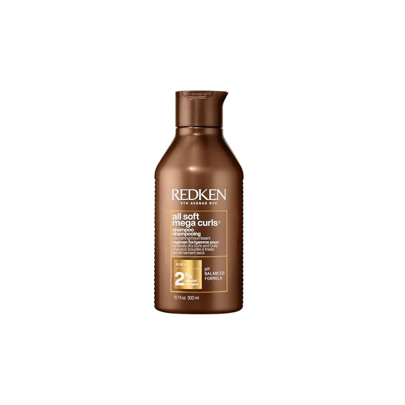 REDKEN-Shampoo All Soft Mega Curls de Redken |Shampoo para nutrir