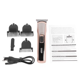Electric Hair Clipper USB Rechargeable Hair Grooming Trimmer with 3 Guide Combs  220‑240V