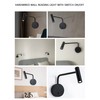 ZEROUNO Wall Mounted Reading Light for Bedroom LED Hardwired Sconce