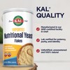 KAL Imported Nutritional Yeast Flakes, Unfortified & Unsweetened Fine Flakes,