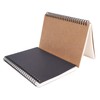 2 Pack A5 Sketchbook Blank Kraft Notebook Notepad Wirebound Spiral
