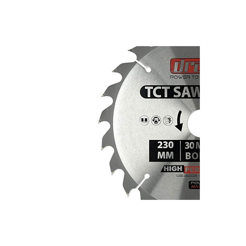 Draak TCT Circular Saw Blade Wood Cutter 230 x 30