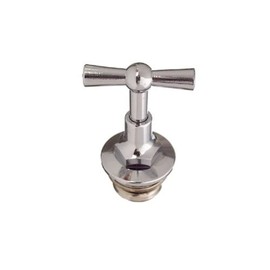 CORNAT TEC301401 1/2-inch Dull Chrome Valve Top Part Bar