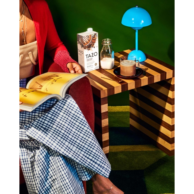 TAZO Chocolate Chai Latte, Flavored Black Tea Concentrate, 32 Fl