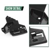 LQI Front Bumper Mount Bracket Black Compatible with Land Rover