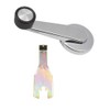 Brock Replacement Set Window Crank Chrome w/Black Knob & Handle