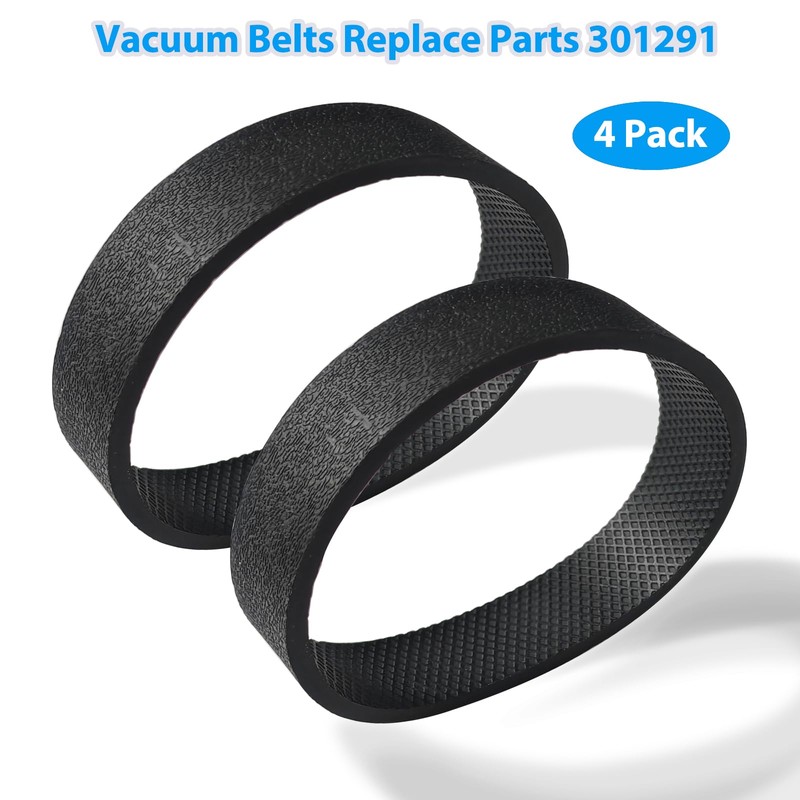 4 Pack Vacuum Belts Replacement for Kirby Vacuum Cleaner, Replace