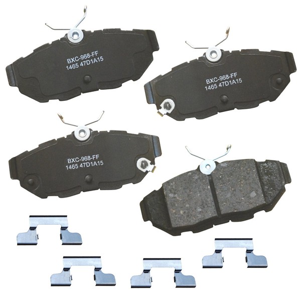Bendix Bendix Premium SBC1465 Ceramic Rear Brake Pads for Avanti