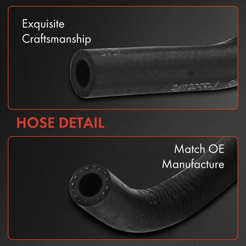 A-Premium Power Steering Return Hose Line Assembly Compatible with Honda