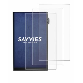 Savvies 6 Pack Screen Protector compatible with iBasso DX180 Protection Film Clear