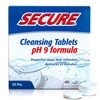 Secure Daily Cleansing Tablets - pH 9 Formula Thoroughly Cleans