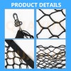 SHENKENUO Trunk Envelope Cargo Storage Nylon Net Plus Mounting 1X